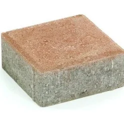 Pihakivi Rudus Kartanonoppa 60 138x138x60 mm sileä hiekanruskea