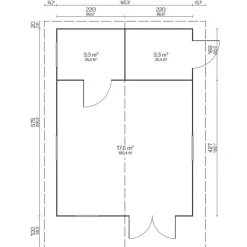 Pihamökki Tene Gotland B, 70mm, 24.1m²