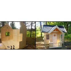 Piharakennuksen asennus 18-21,9 m2 kokoisille rakennuksille