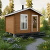 Pihasauna LP Garden Pallas, 11m², harjakattoinen