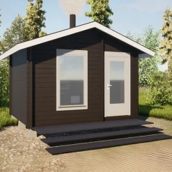 Pihasauna LP Garden Pallas, 11m², harjakattoinen
