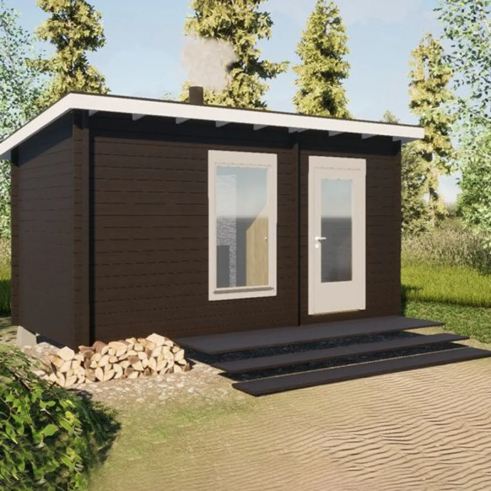 Pihasauna LP Garden Ylläs, 11.2m², pulpettikattoinen