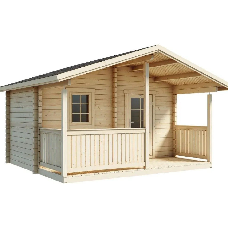 Pihasauna Luoman Lillevilla 17S Uivelo 10,1 + 6,6 m²