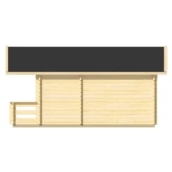 Pihasauna Luoman Lillevilla 7-5 Tiira 10,3 + 2,3 m²