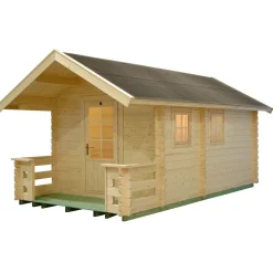 Pihasauna Luoman Lillevilla 7-5 Tiira 10,3 + 2,3 m²