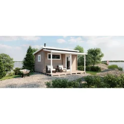 Pihasauna Luoman Lillevilla 735 Haapana, 13.2m²
