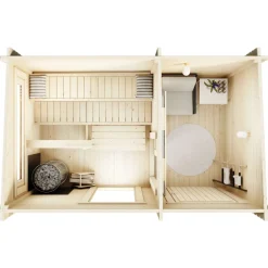 Pihasauna Luoman Lillevilla 12 Visuvesi, 6.6m²