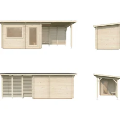 Pihasauna Palmako Sanna 6,8+5,9 m²