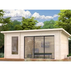 Pihasauna Palmako Sanna, sis.liukuovet 12,8 m²