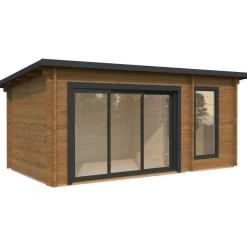 Pihasauna Palmako Sanna, sis.liukuovet 12,8 m²
