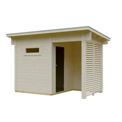 Pihasauna Skan Holz Helsinki 2, 3,7 + 2,7 m²