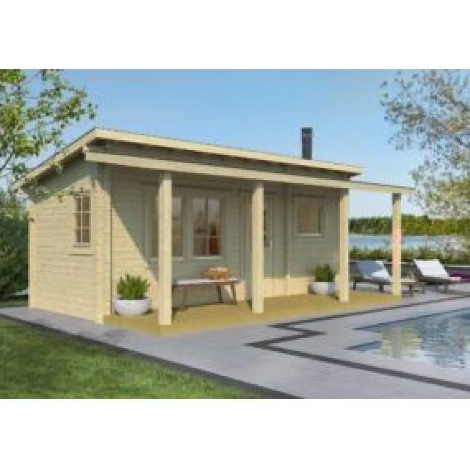 Pihasauna Tene Moderni 26, 16m²