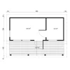 Pihasauna Tene Moderni 19, 13m²