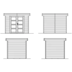 Pihavaja Skan Holz Korfu 5 m²