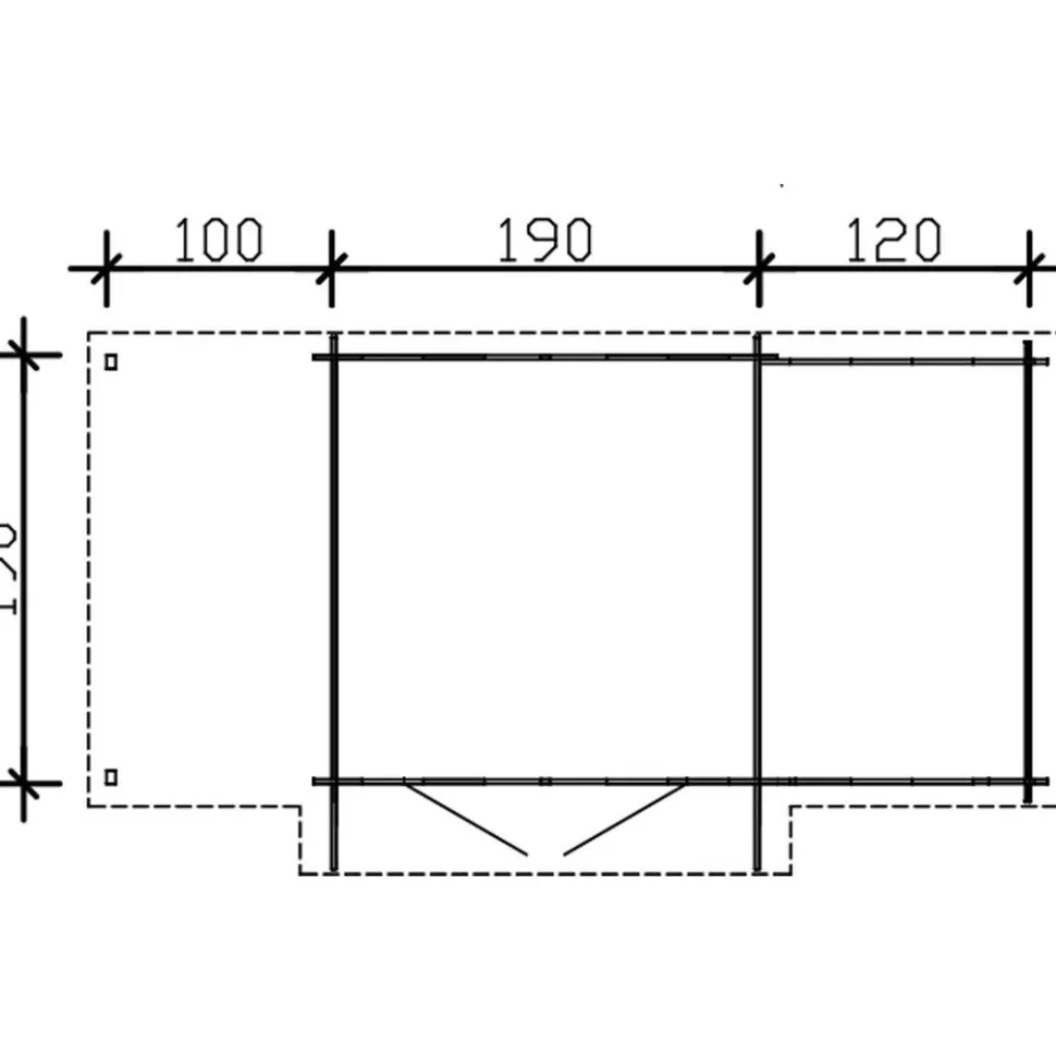 Pihavaja Skan Holz Multi 19 7,8m²