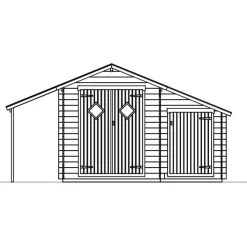 Pihavaja Skan Holz Multi 19 7,8m²