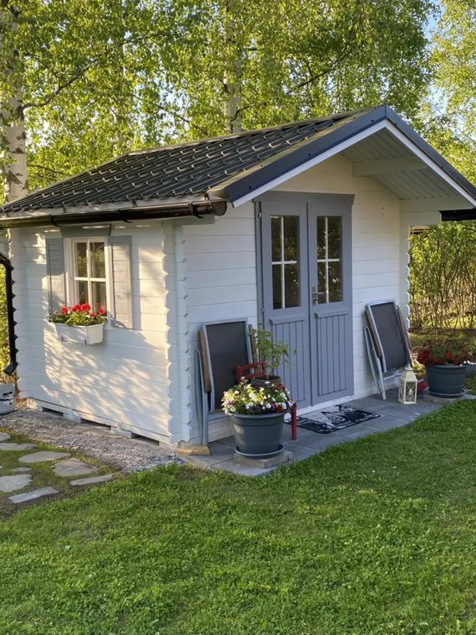 Pihavaja Skan Holz Santorin 7,2 m²