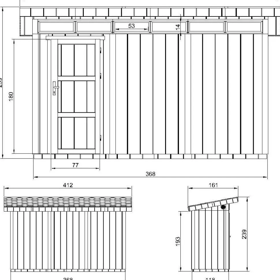 Pihavaja Timbela LP SmartSide M901-M904, eri kokoja