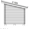 Pihavarasto/lato LP Garden P-M, 10m², pulpettikatto