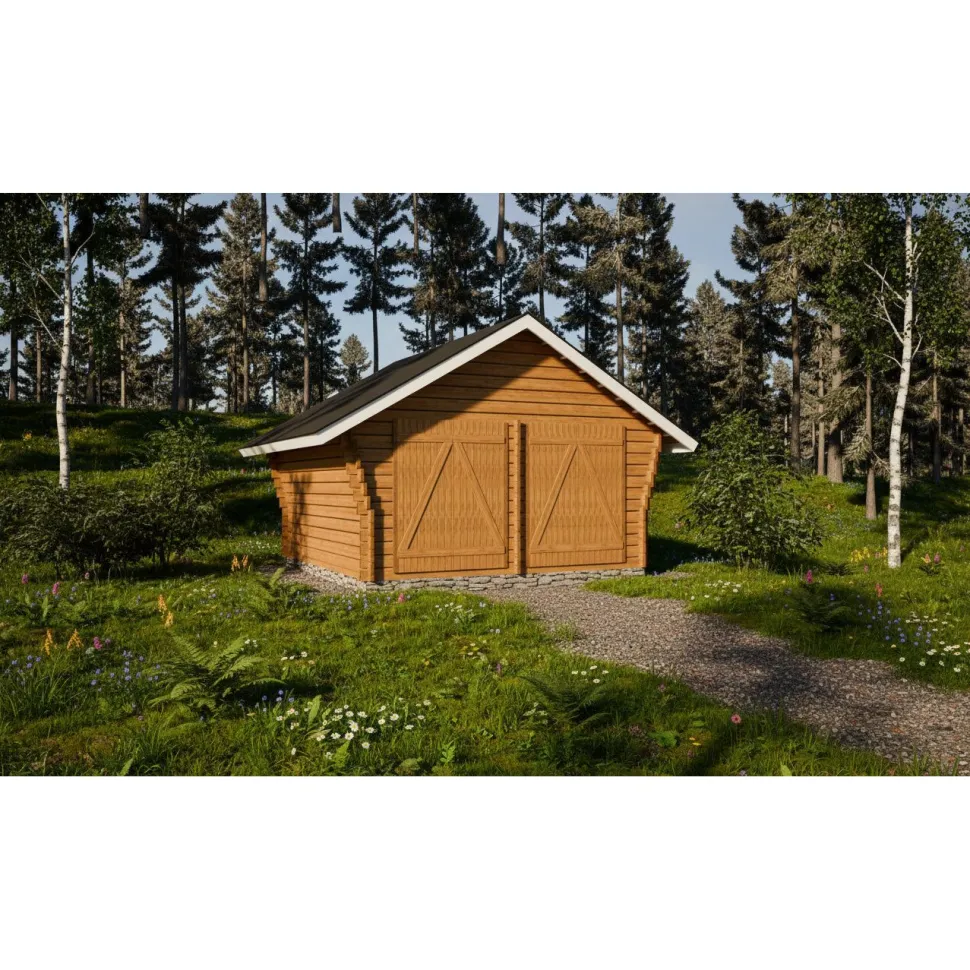 Pihavarasto/lato LP Garden R-L, 16m², rakomallinen