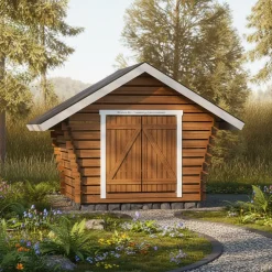 Pihavarasto/lato LP Garden R-S, 6m², rakomallinen