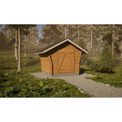 Pihavarasto/lato LP Garden R-S, 6m², rakomallinen