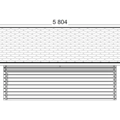 Pihavarasto/lato LP Garden R-XXL, 25m², rakomallinen