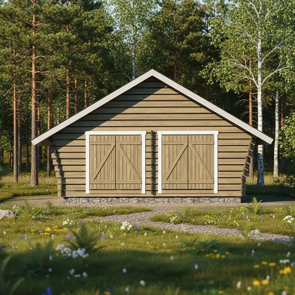 Pihavarasto/lato LP Garden R-XXL, 25m², rakomallinen