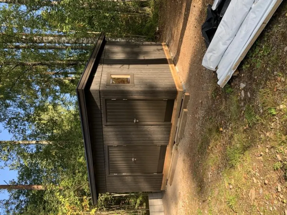 Pihavarasto Palmako Kalle 13,5 m²