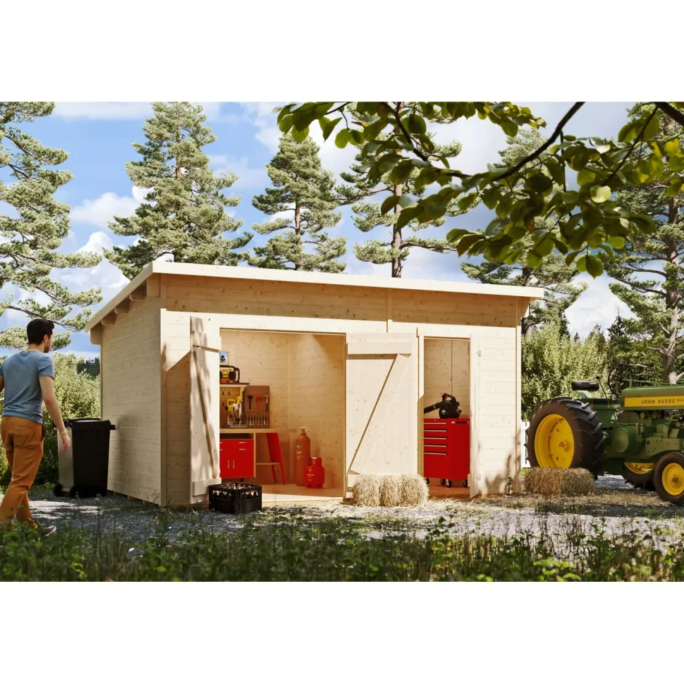 Pihavarasto Skan Holz Flex 13,5 m²