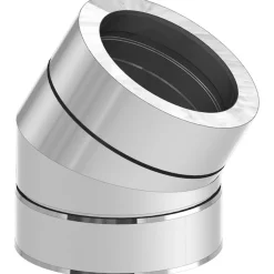 Piipun/hormin mutka Jeremias 30° Ø150 mm rst