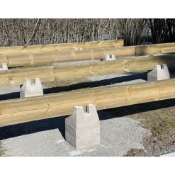 Pilarikivi TEPE 240x240x175 mm ponttirakenteella harmaa (hyötykorkeus 100 mm)