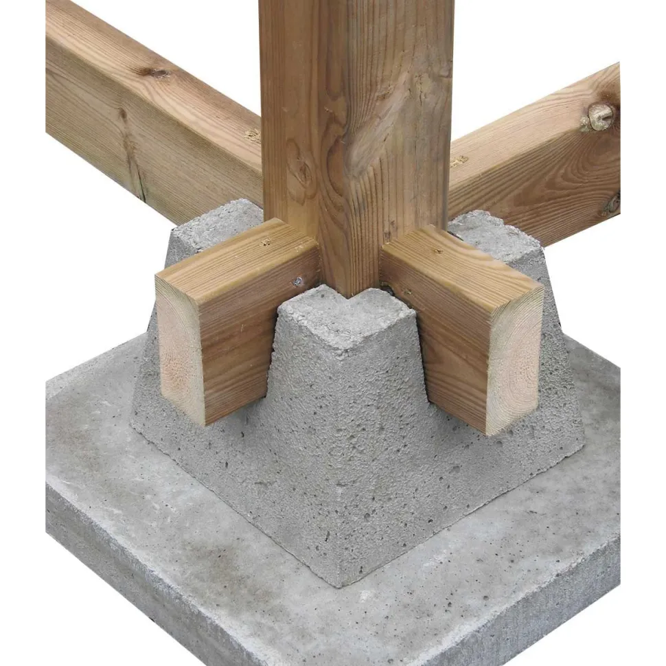 Pilarikivi TEPE 240x240x175 mm ponttirakenteella harmaa (hyötykorkeus 100 mm)