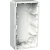 Pintakojerasia 2-osainen IP44 30 mm valkoinen Exxact