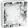 Pintakojerasia 1-osainen 21 mm valkoinen Exxact