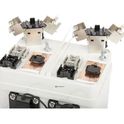 Pintarasia Pistesarjat IP67, 2xCat6a Keystone