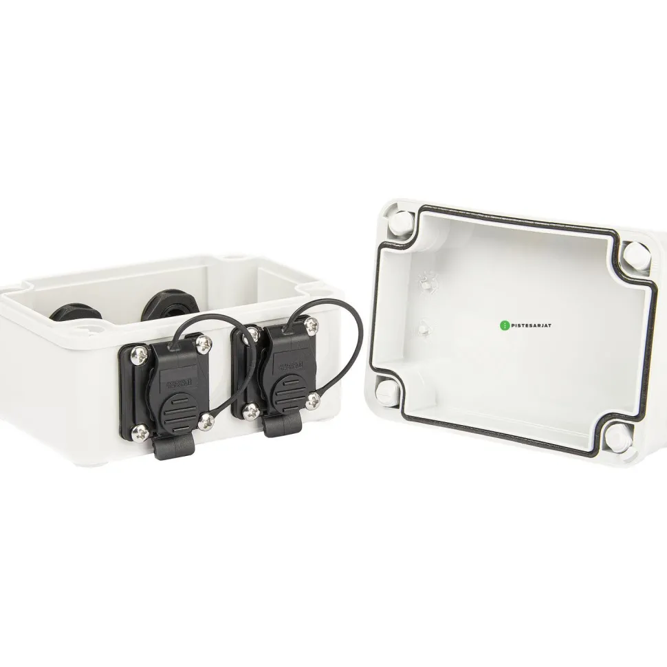 Pintarasia Pistesarjat IP67, 2xCat6a Keystone