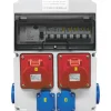 Pistorasiakeskus Malmbergs Standard 2kpl 3X16A PR + 4kpl schuko 16A IP44