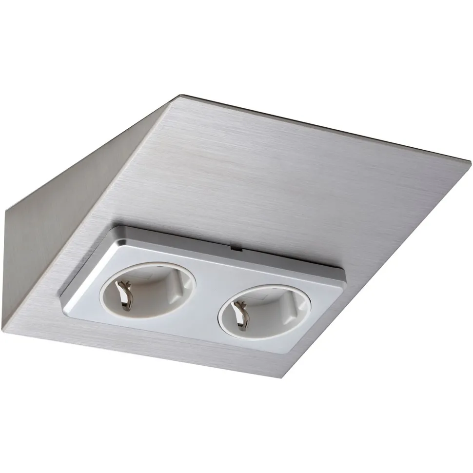 Pistorasia Limente Mini-2 16 A 230 V IP20 150x164 mm 2-osainen RST