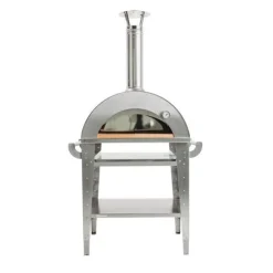 Pizzauuni GrillSymbol Pizzo Inox, jalustalla, 100x81x182cm