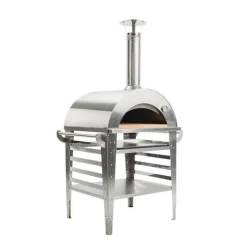 Pizzauuni GrillSymbol Pizzo Inox, jalustalla, 100x81x182cm