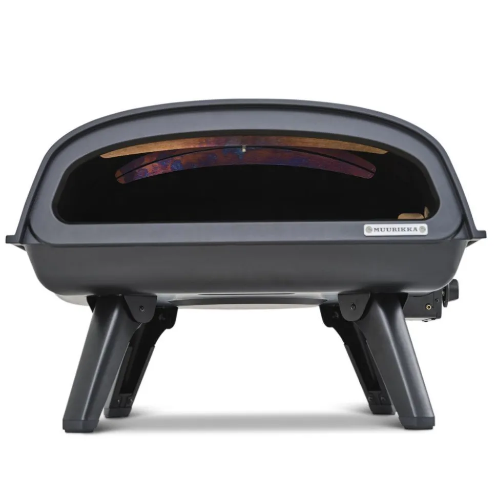 Pizzauuni Muurikka 16", kaasu, musta
