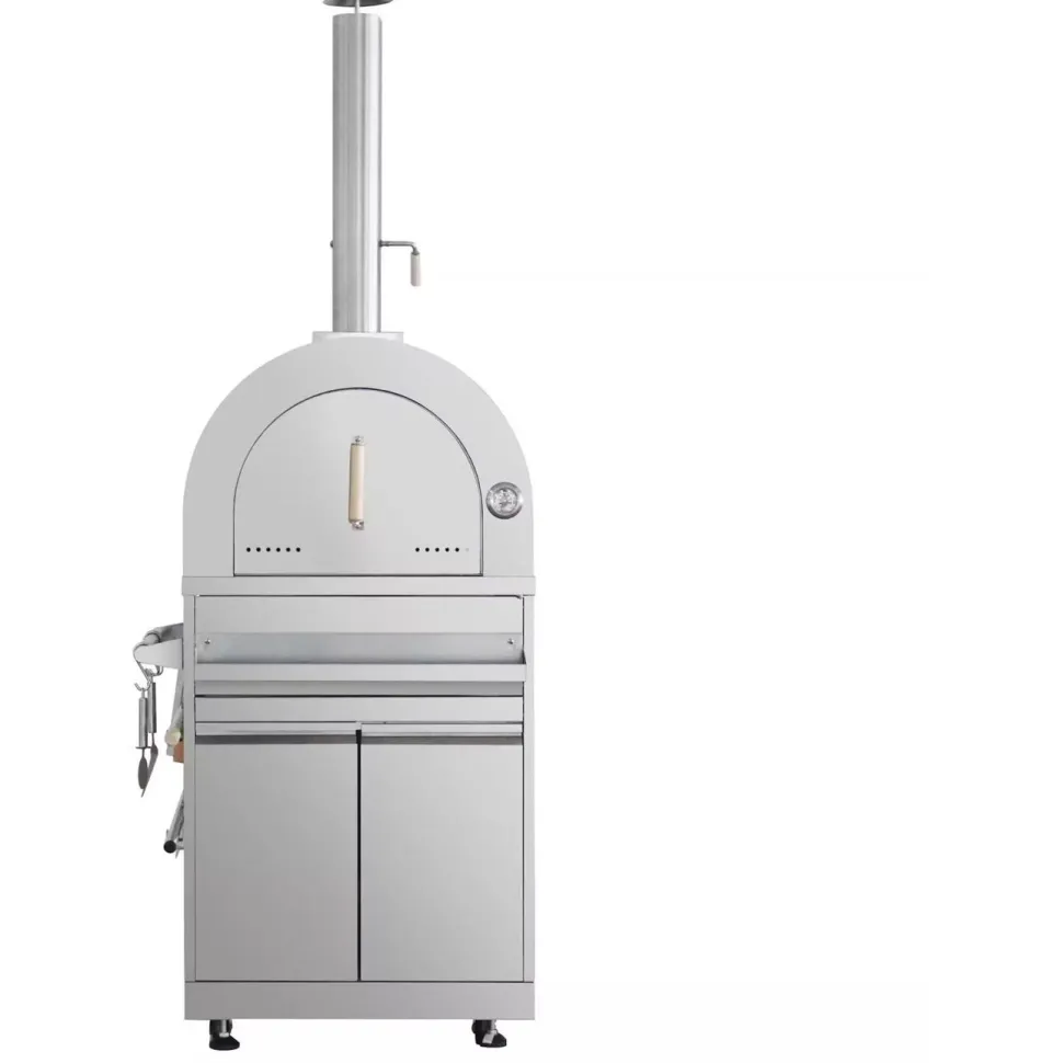 Pizzauuni Myoutdoorkitchen Inox Range, puulämmitteinen, rst