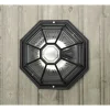 Plafondi Noor Monza Ø283x150 mm musta