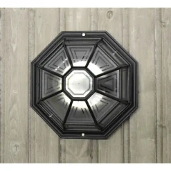 Plafondi Noor Monza Ø283x150 mm musta