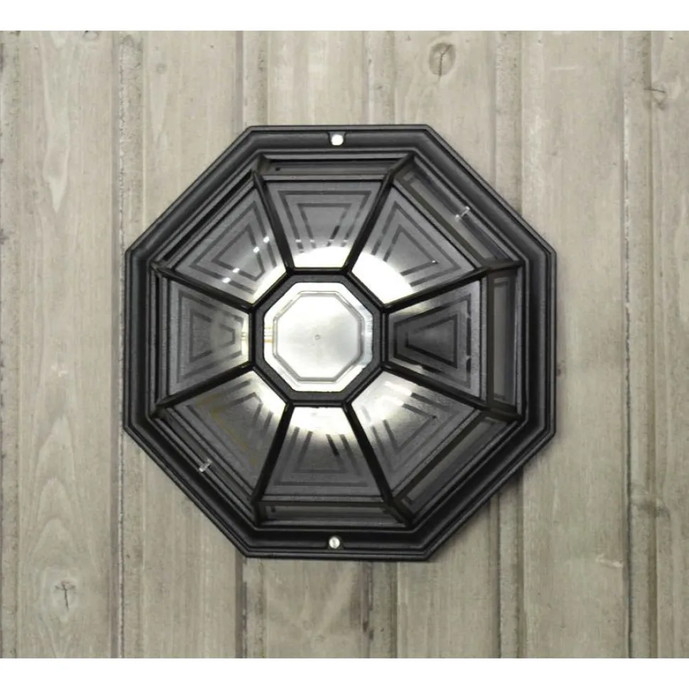 Plafondi Noor Monza Ø283x150 mm musta