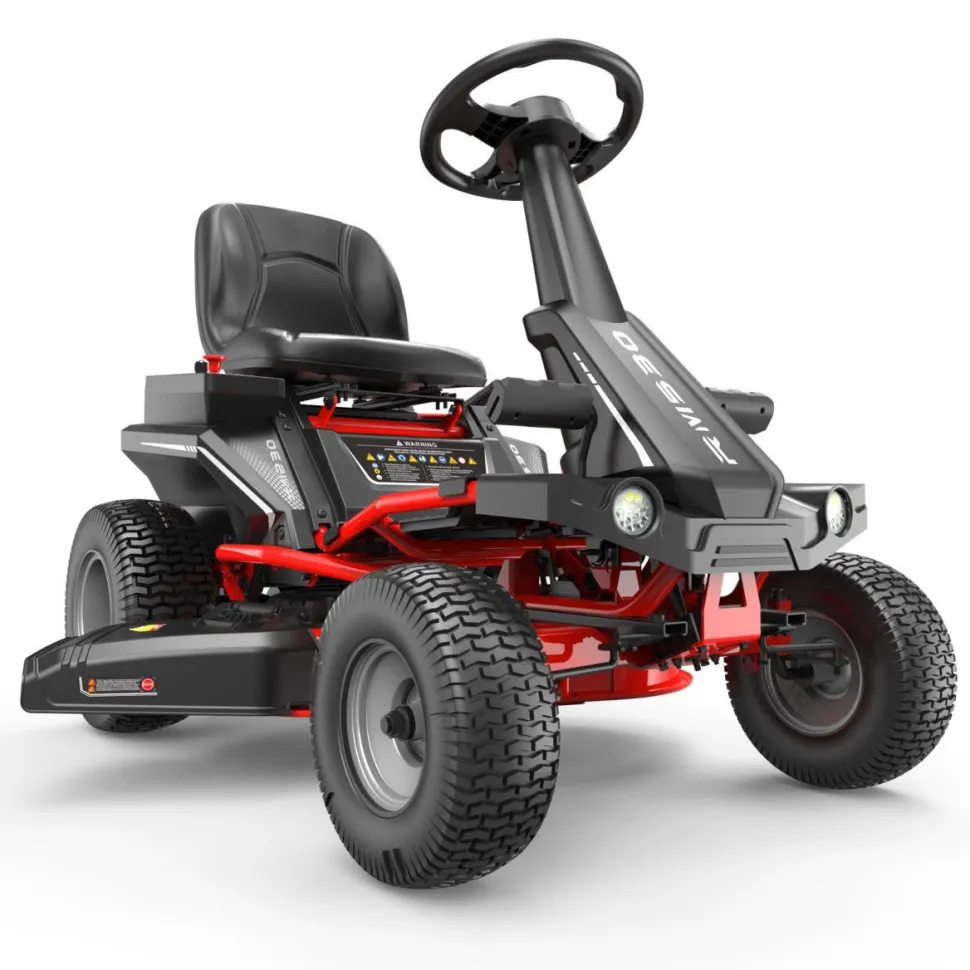 Päältäajettava ruohonleikkuri Ducar 36", 1000W, 48V, 75Ah akulla