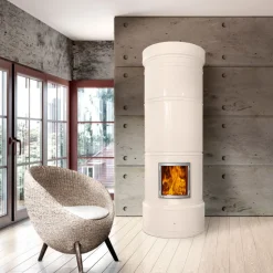 Pönttöuuni Tiileri Aino Kelo 1650-2250x750mm varaava