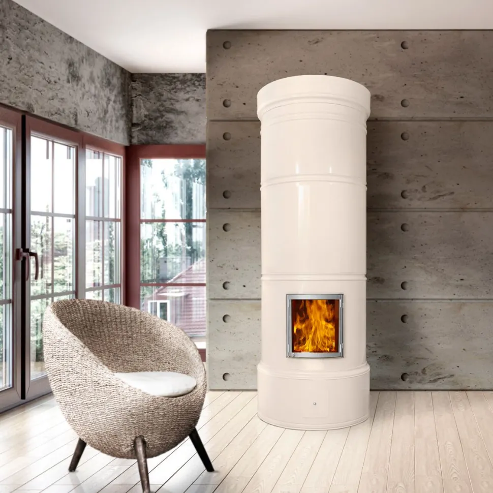 Pönttöuuni Tiileri Aino Lilja 1650-2250x750mm varaava