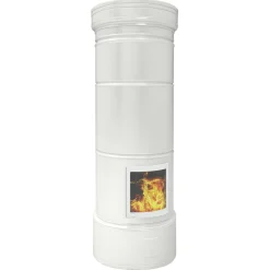 Pönttöuuni Tiileri Aino Lumi 1650-2250x750mm varaava